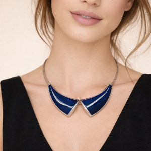 Collier Ikita Bleu Profond - bijou unique