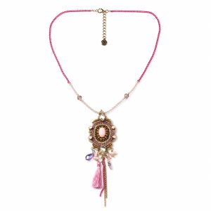 Collier bohème pampilles IKITA - bijou unique