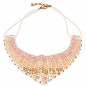 Collier Perlé Élégance Rosée - bijou unique