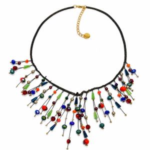 Collier Fantaisie Multicolore IKITA - bijou unique