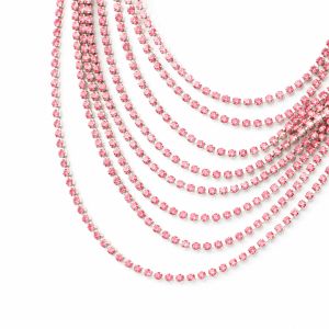 Collier Cascade Rose IKITA - bijou unique