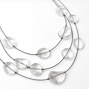 Collier Cristal Graphique IKITA - bijou unique
