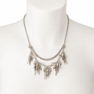 Collier Pampilles Argentées IKITA - bijou unique