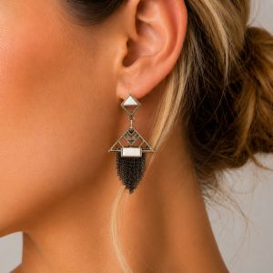 Boucles d’oreilles Épure Bohm - bijou unique