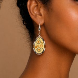 Boucles d’oreilles Gouttes Rétro IKITA - bijou unique