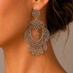 Boucles Éclat Oriental IKITA - bijou unique