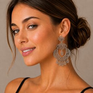 Boucles Éclat Oriental IKITA - bijou unique