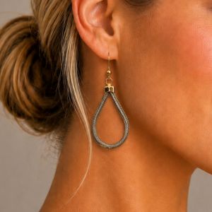 Boucles Goutte Dorée IKITA - bijou unique