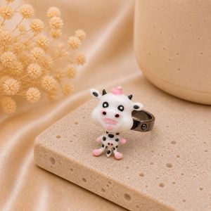 Bague Vache Fantaisie - bijou unique