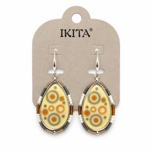 Boucles d’oreilles Gouttes Rétro IKITA - bijou unique