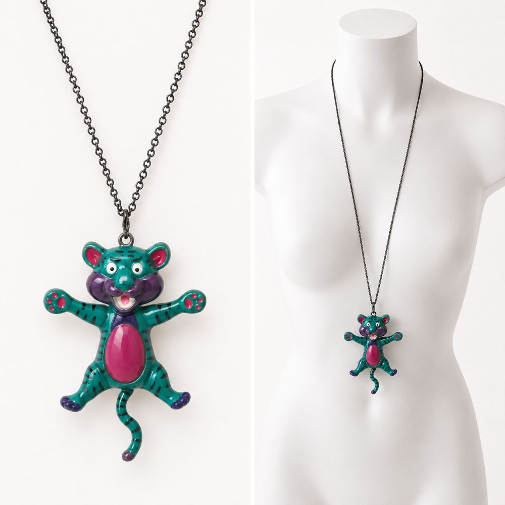 Collier Tigre Pop IKITA - bijou unique